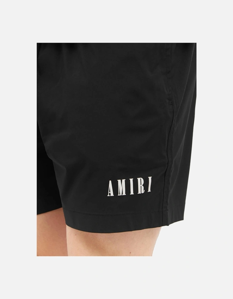 CORE LOGO SWIM SHORTS BLACK