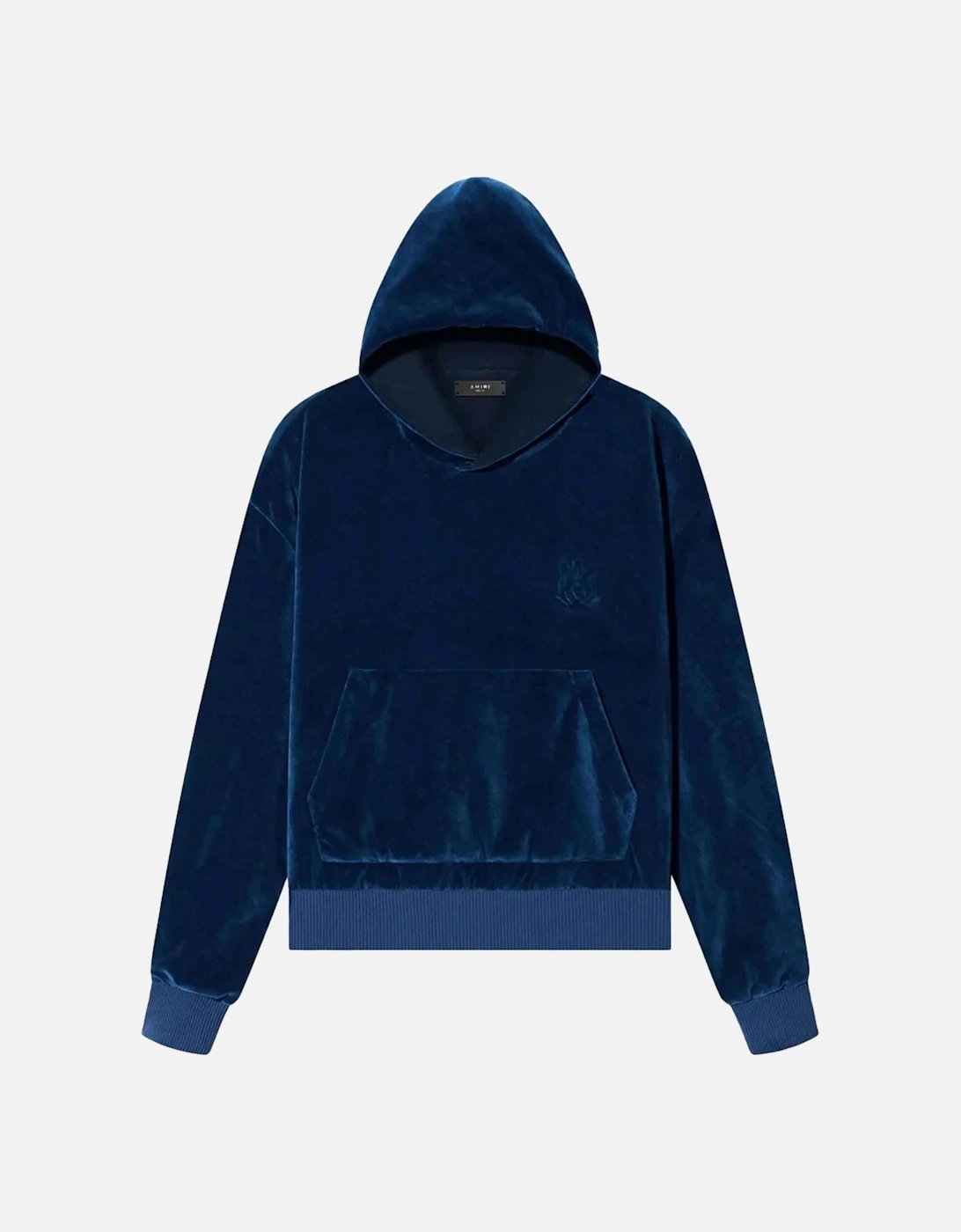 MA VELOUR HOODIE BLUE, 4 of 3
