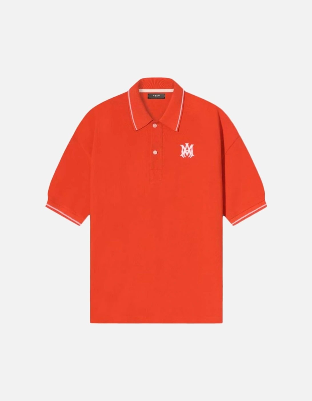 SOLID SHORT SLEEVE MA LOGO POLO ORANGE, 2 of 1