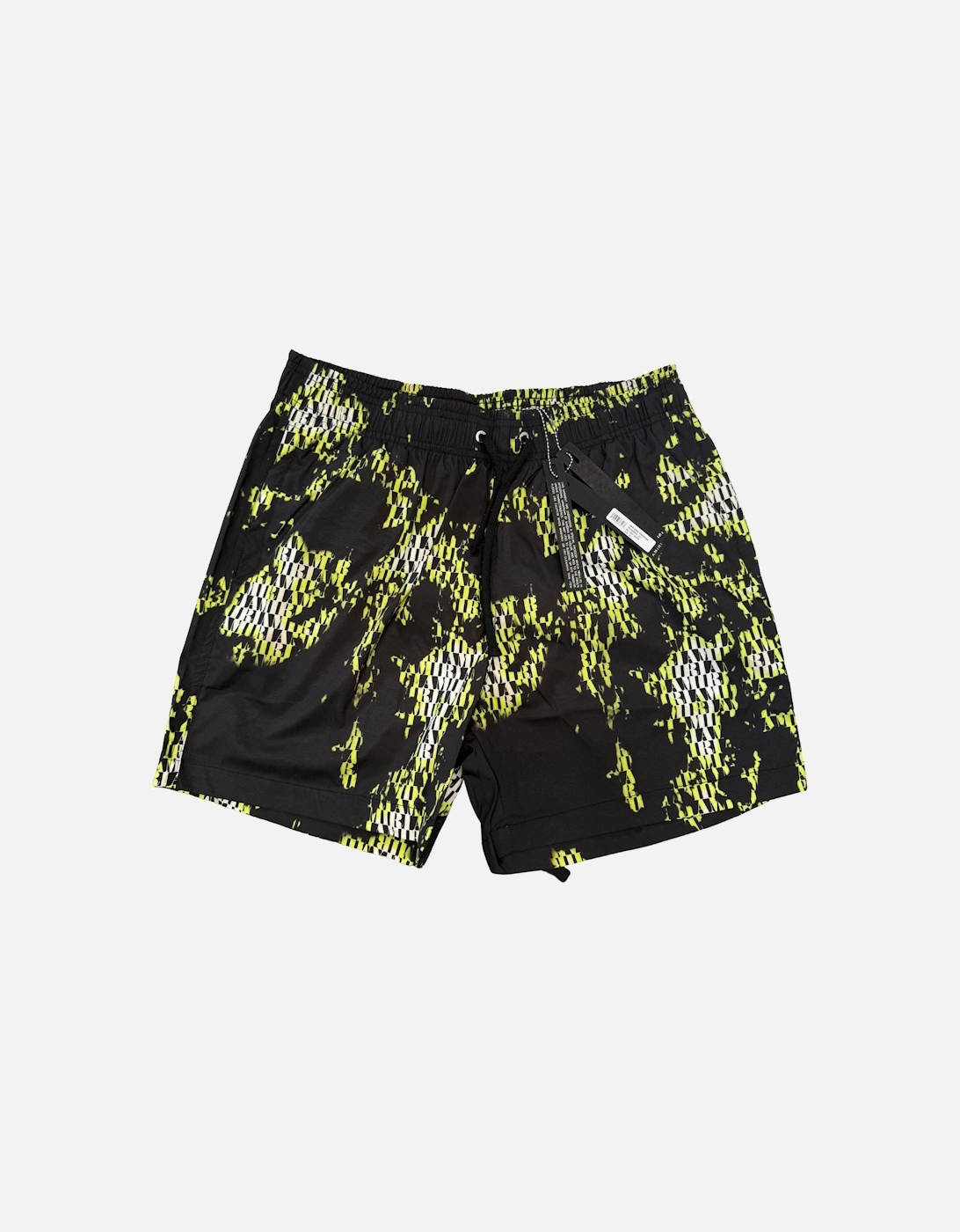 CAMO MILITARY SWIM SHORTS BLACK, 3 of 2