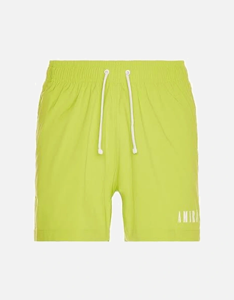 CORE LOGO SWIM SHORTS LIME