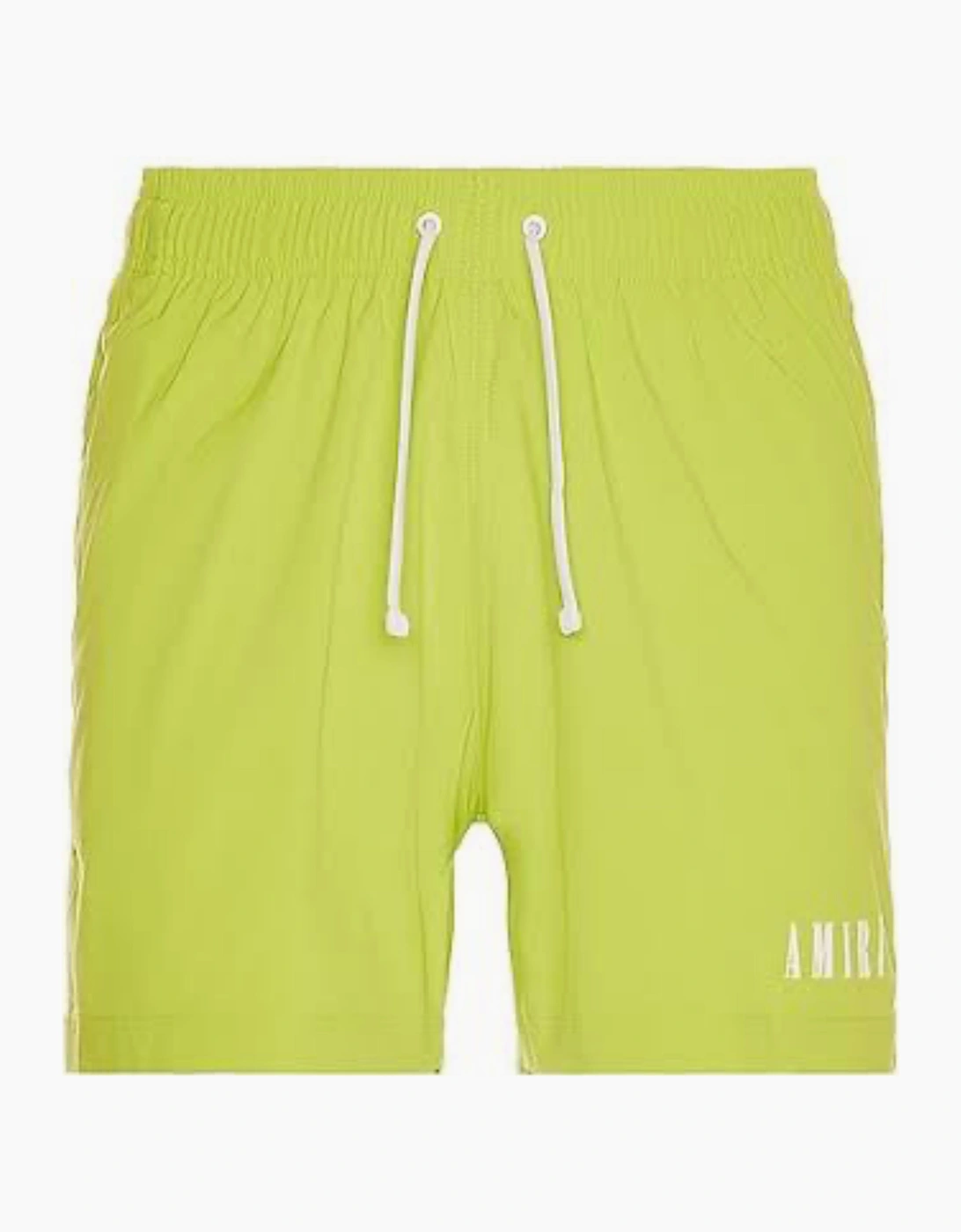 AMIRI CORE LOGO SWIM SHORTS LIME - Yellow - Size: XXL