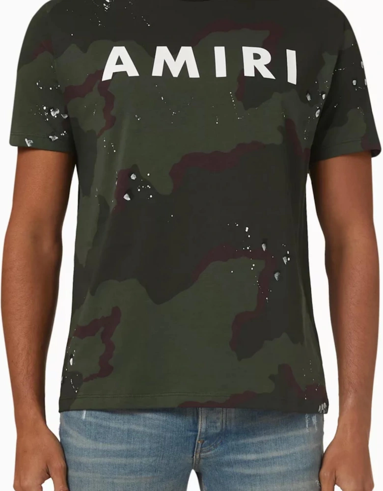 ARMY LOGO TEE CAMO