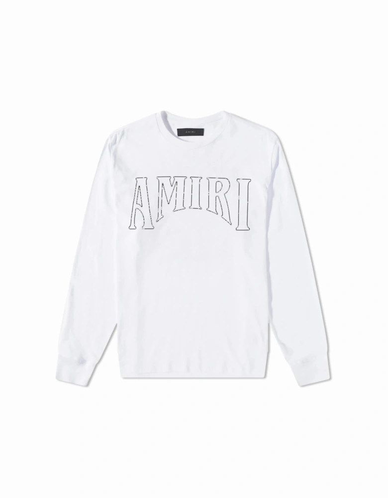 SUN LONG SLEEVE TEE WHITE