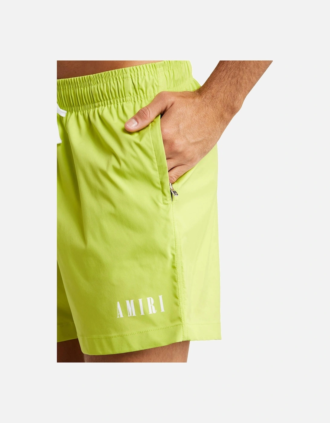 CORE LOGO SWIM SHORTS LIME