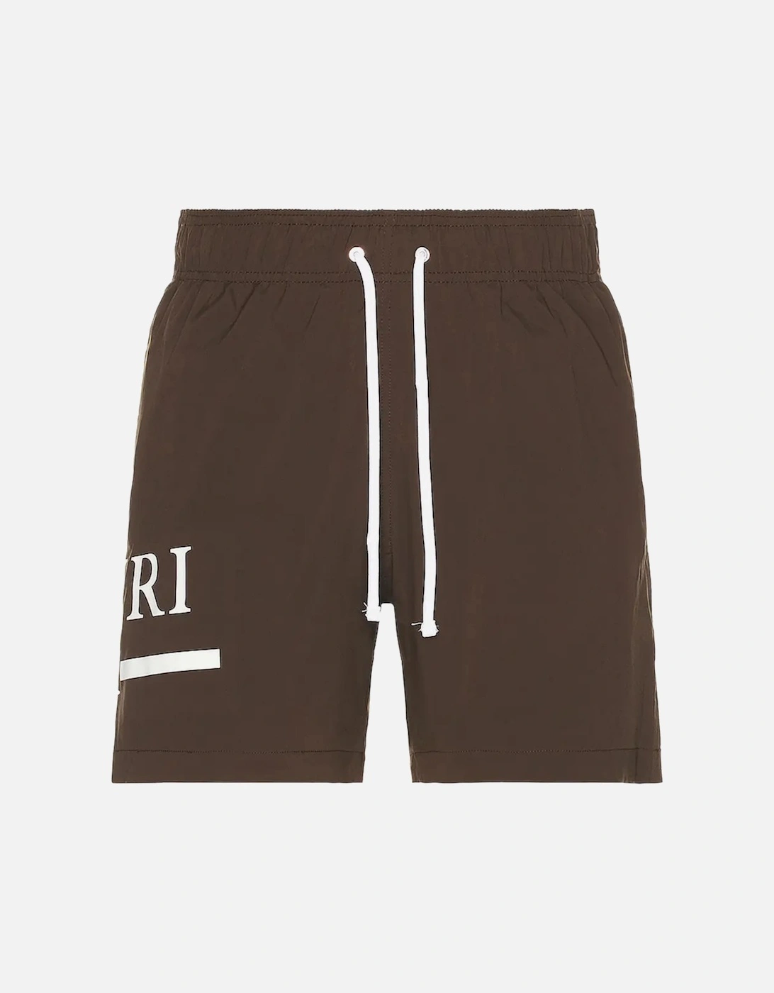 MA BAR LOGO SWIM SHORTS BROWN, 4 of 3