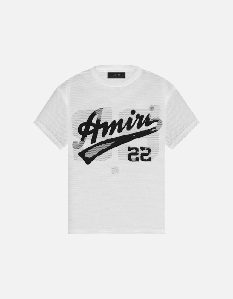22 MESH TEE WHITE