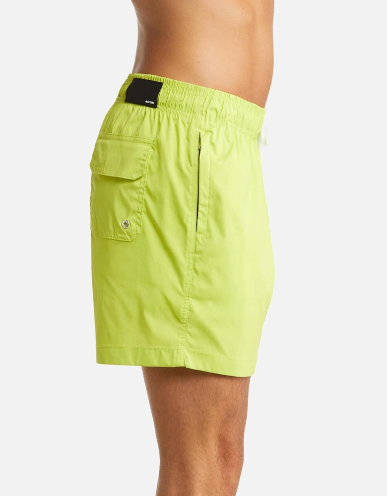 MA BAR LOGO SWIM SHORTS LIME