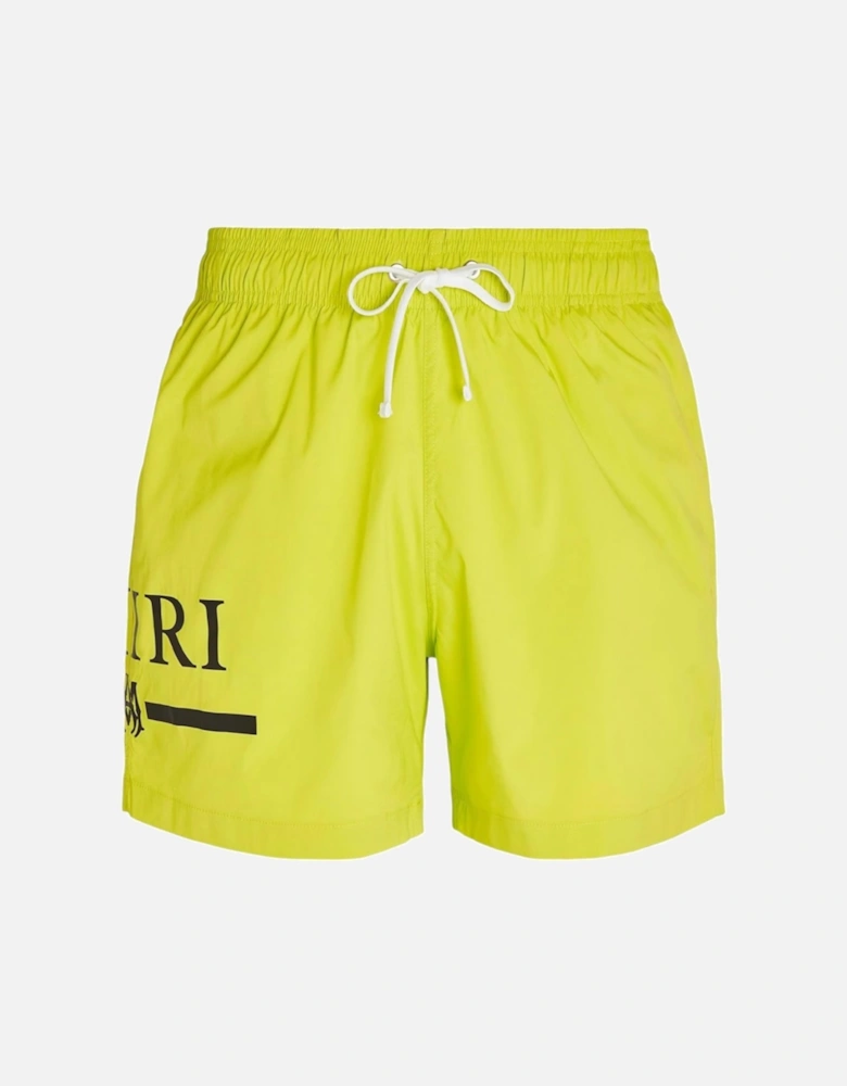 MA BAR LOGO SWIM SHORTS LIME