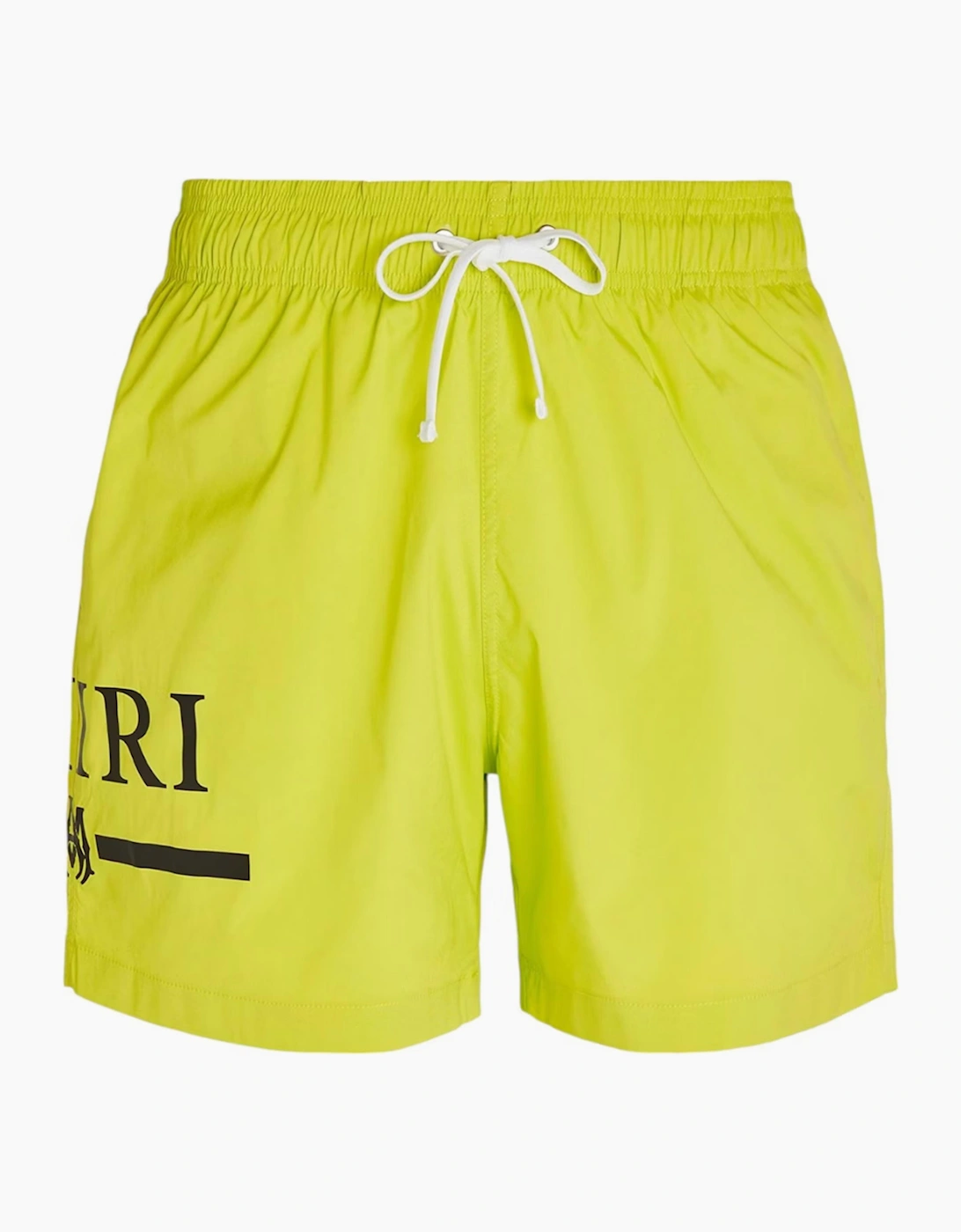 AMIRI MA BAR LOGO SWIM SHORTS LIME - Yellow - Size: 3 years/4 years/2 years