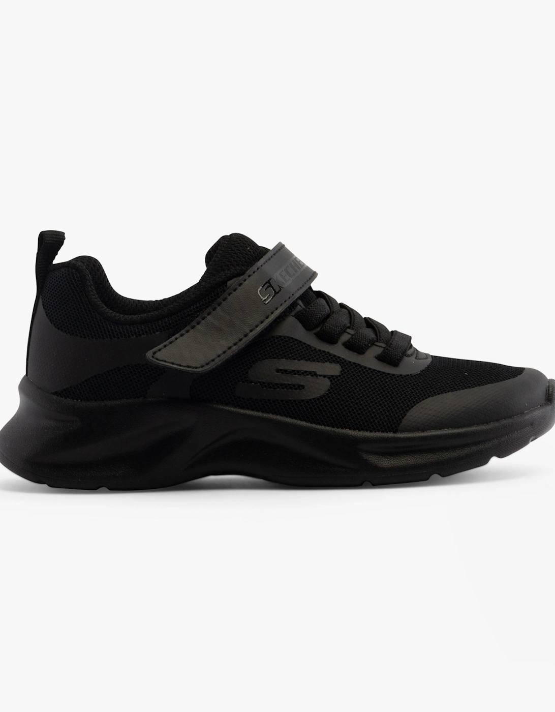 303552L/BBK DYNAMATIC Kids Trainers Black, 8 of 7