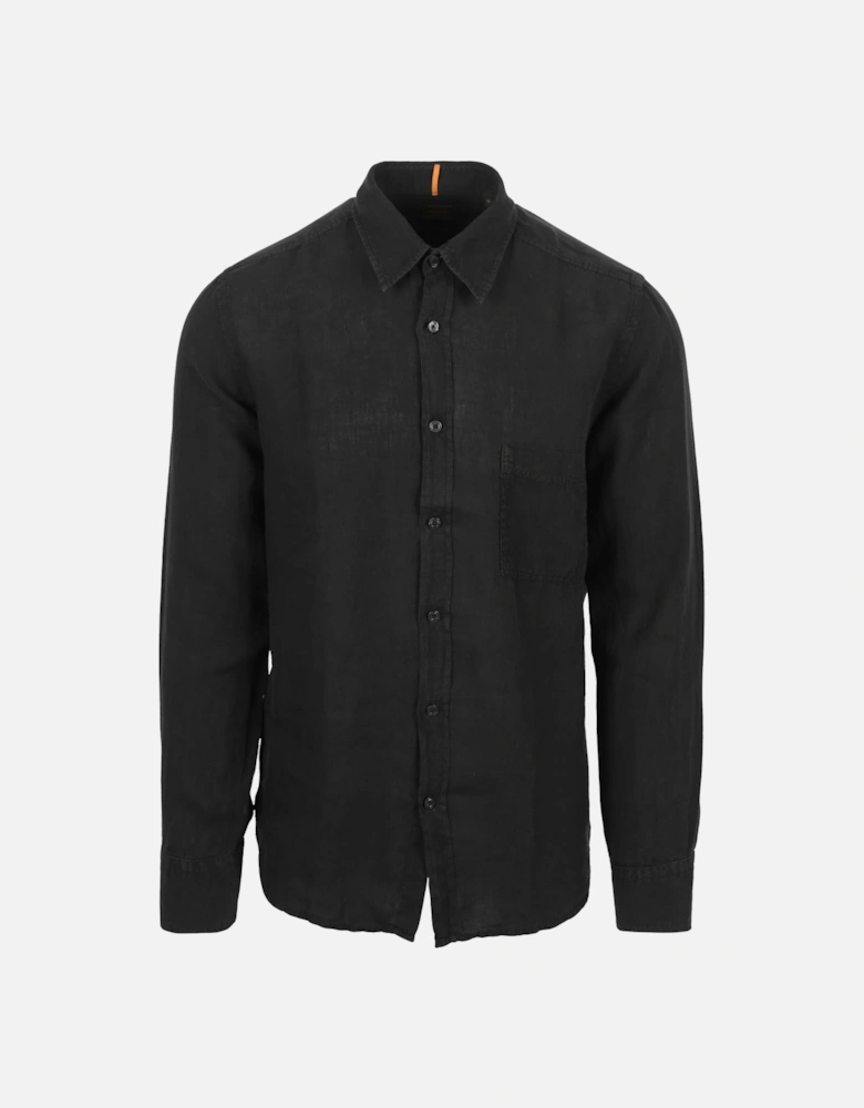 Boss Relegant 6 Linen Long Sleeve Shirt