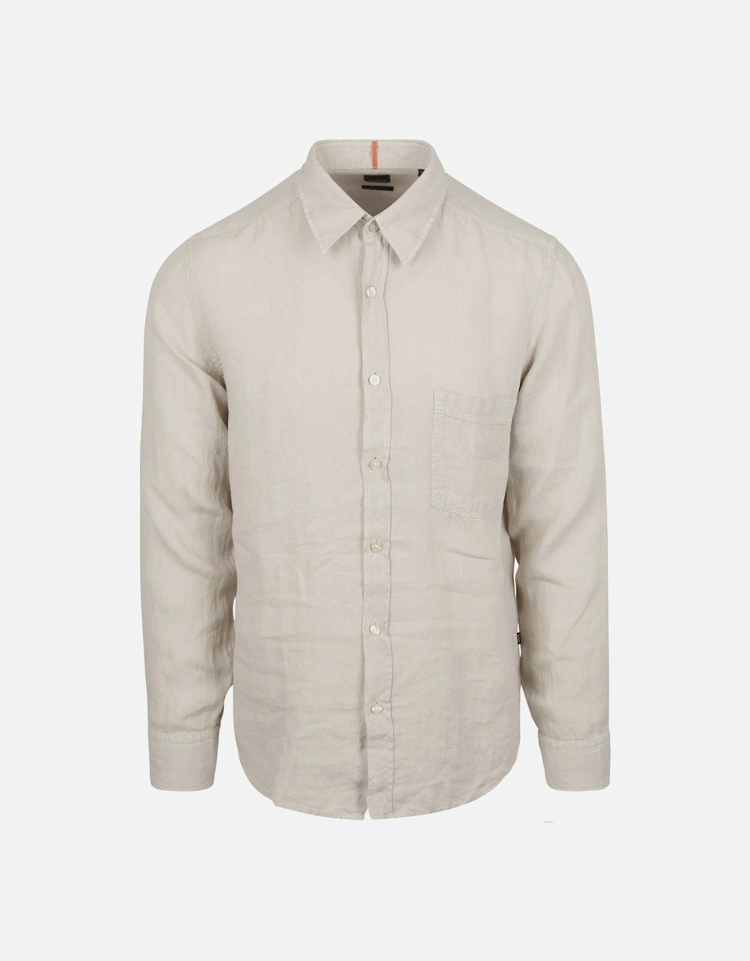 Boss Relegant 6 Linen Long Sleeve Shirt, 2 of 1