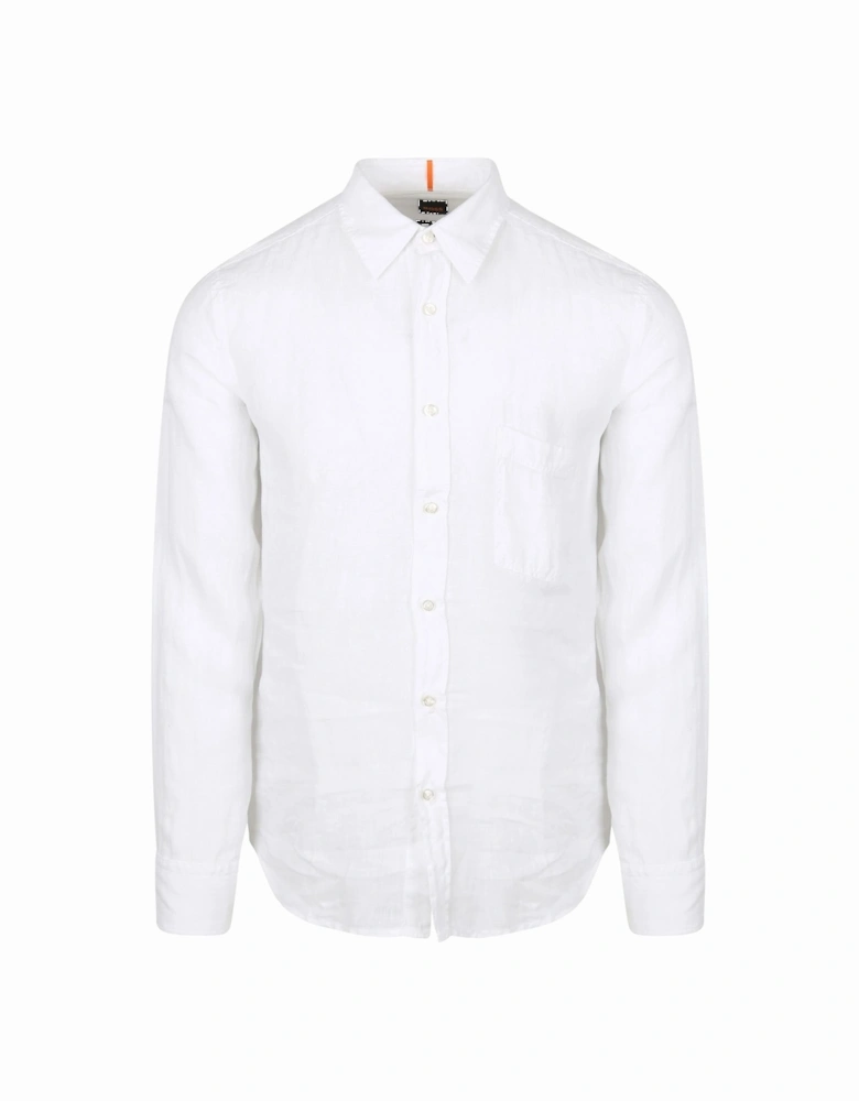 Boss Relegant 6 Linen Long Sleeve Shirt