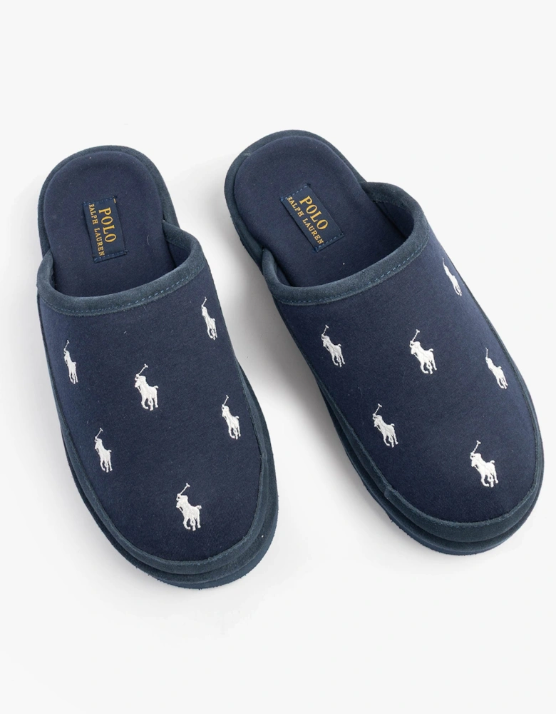 RD SCFF II Mens Slippers Navy/Paper White