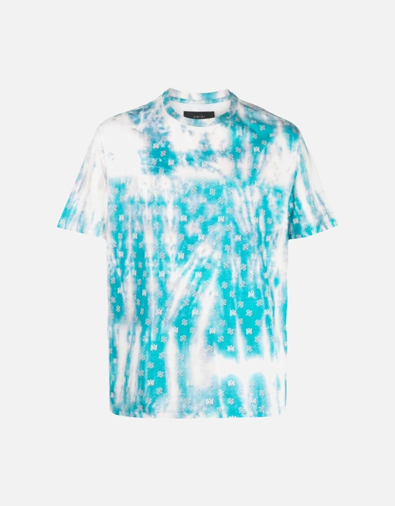 BANDANA BLEACH TEE TEAL