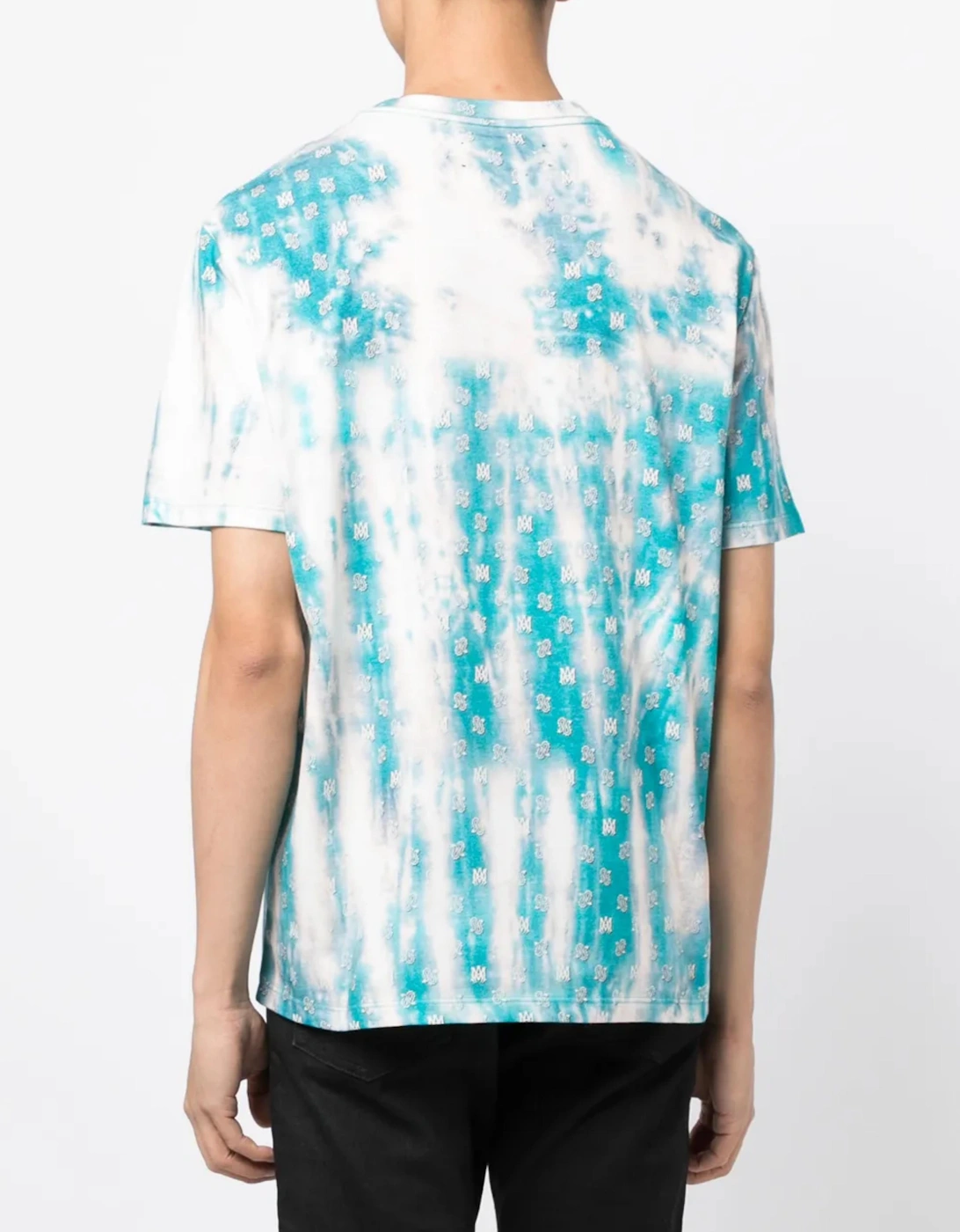 BANDANA BLEACH TEE TEAL