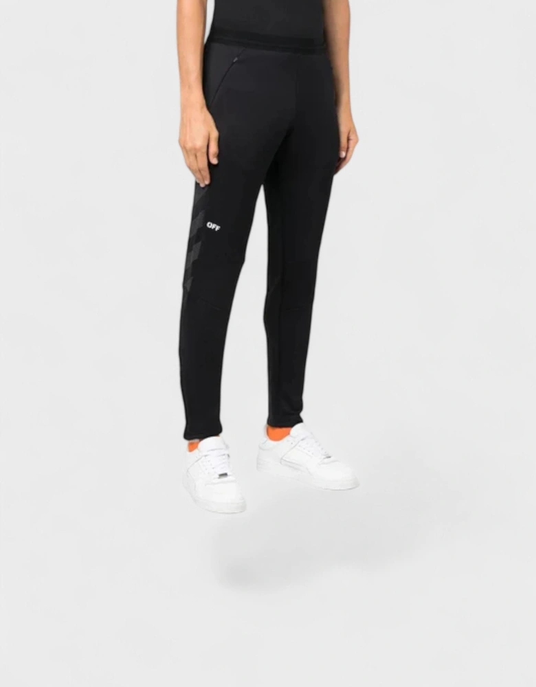 Full Diag Sport Sweatpant Black