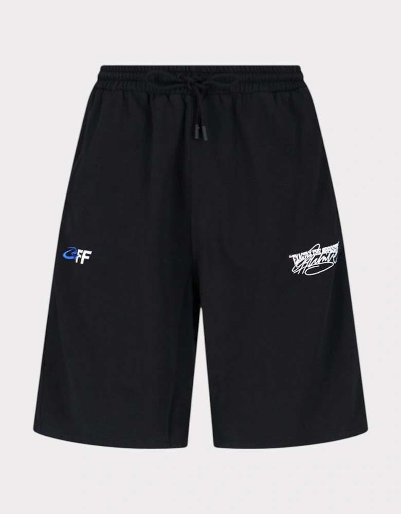 Exactly The Opposite Arrow Skate Sweatshorts Black