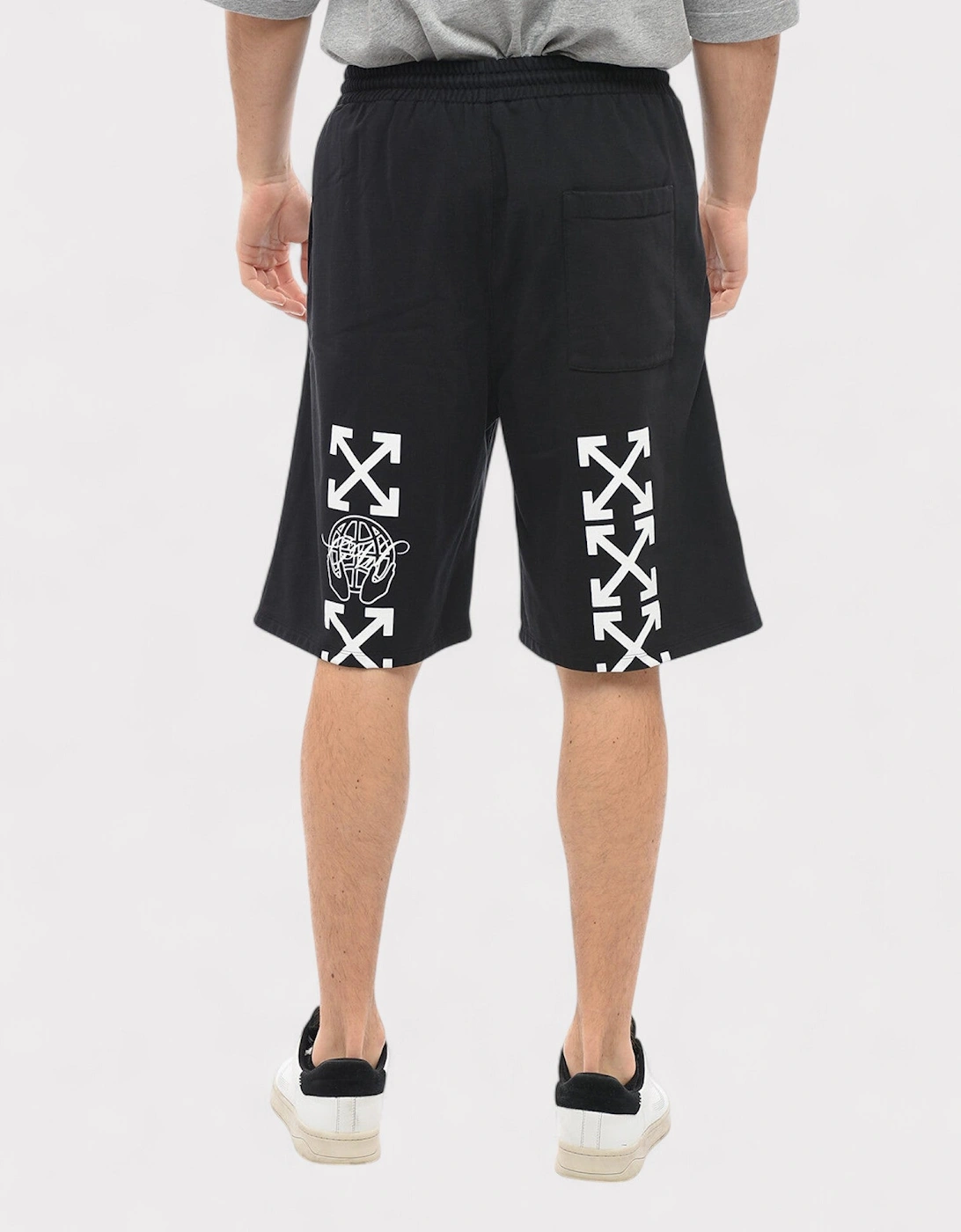 Exactly The Opposite Arrow Skate Sweatshorts Black
