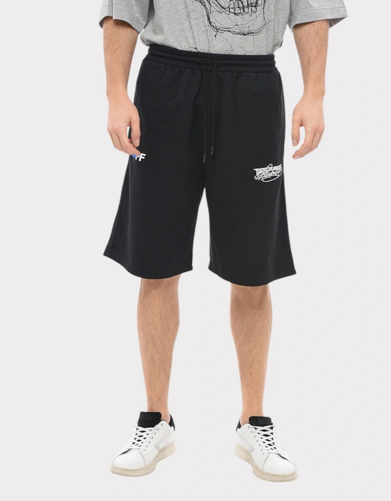 Exactly The Opposite Arrow Skate Sweatshorts Black