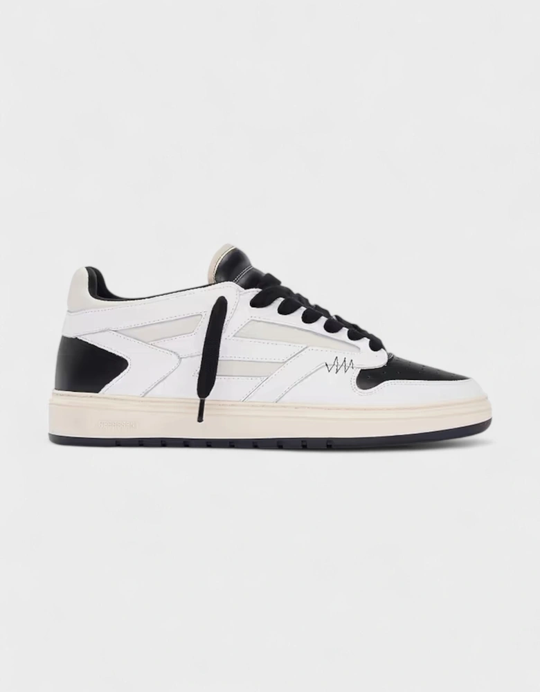 Reptor Low Leather Sneakers White Black