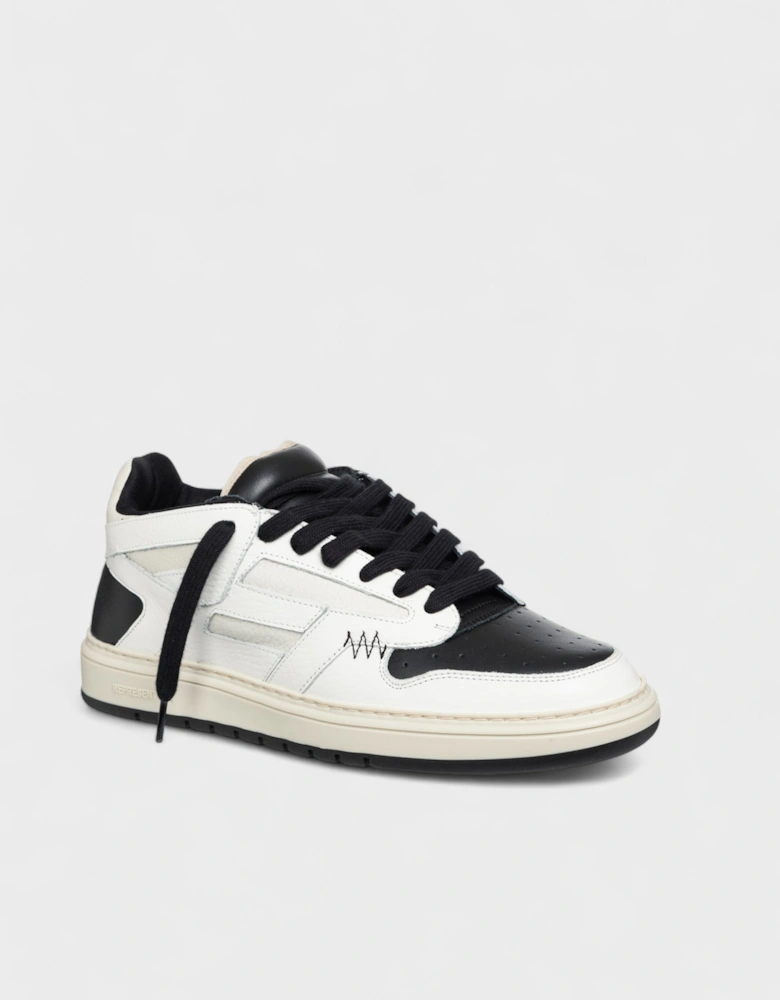 Reptor Low Leather Sneakers White Black