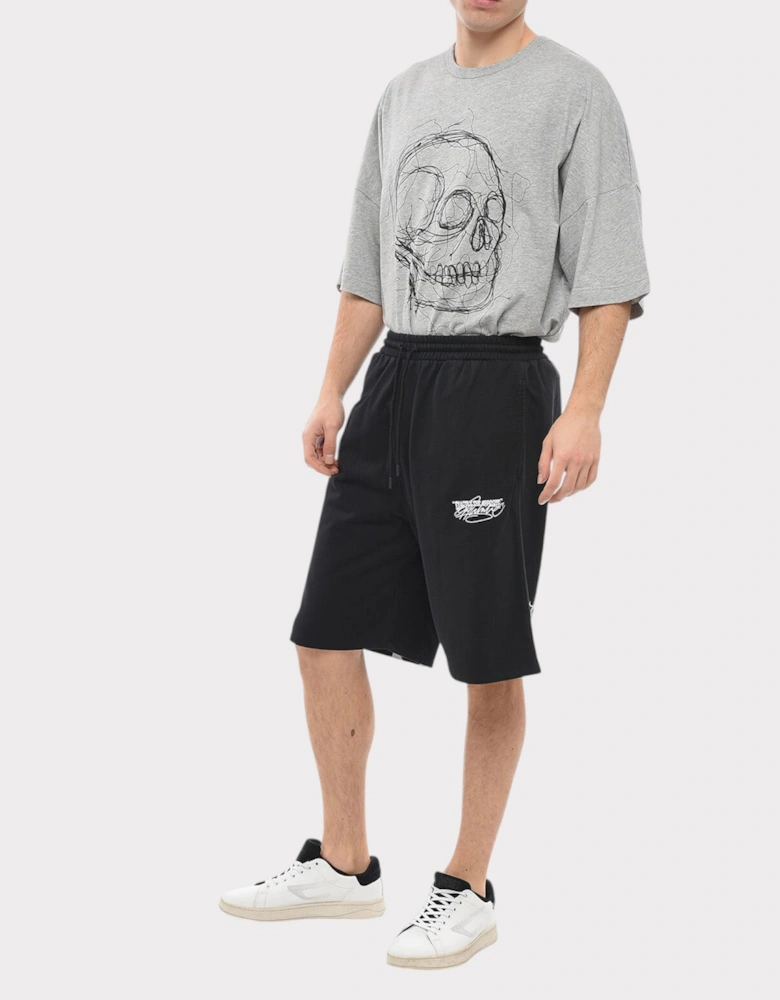 Exactly The Opposite Arrow Skate Sweatshorts Black