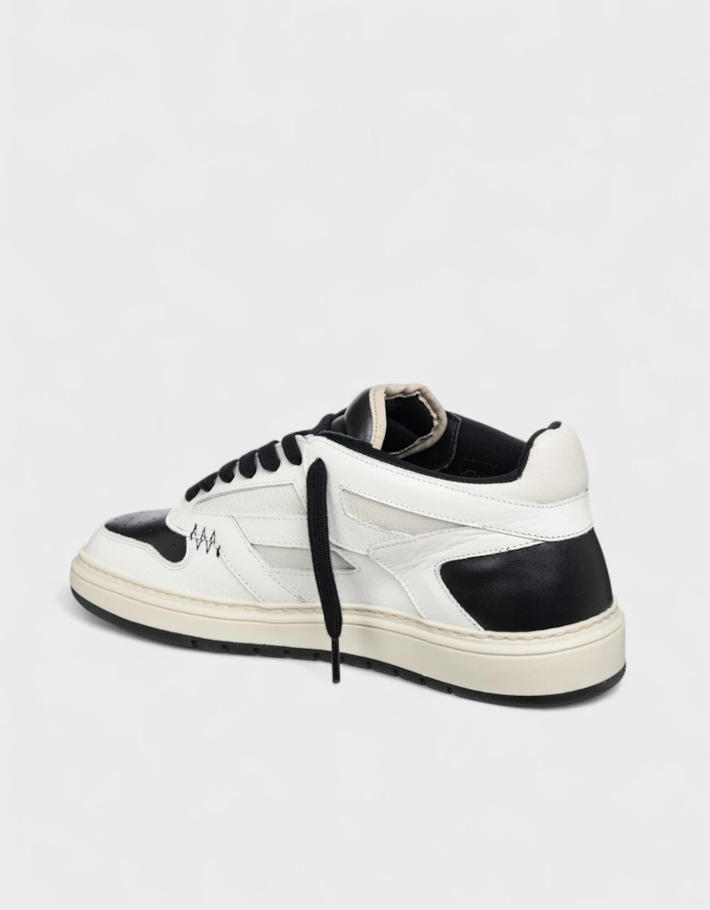 Reptor Low Leather Sneakers White Black