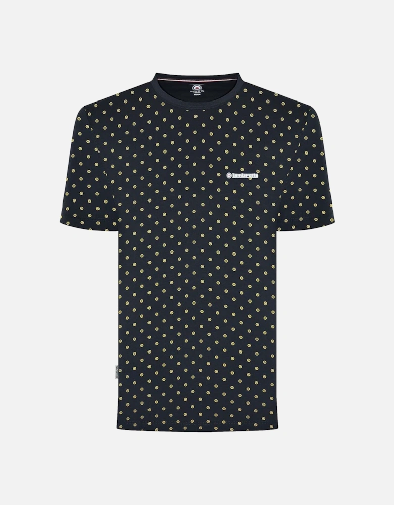 Mens Target AOP Retro Crew Neck T-Shirt