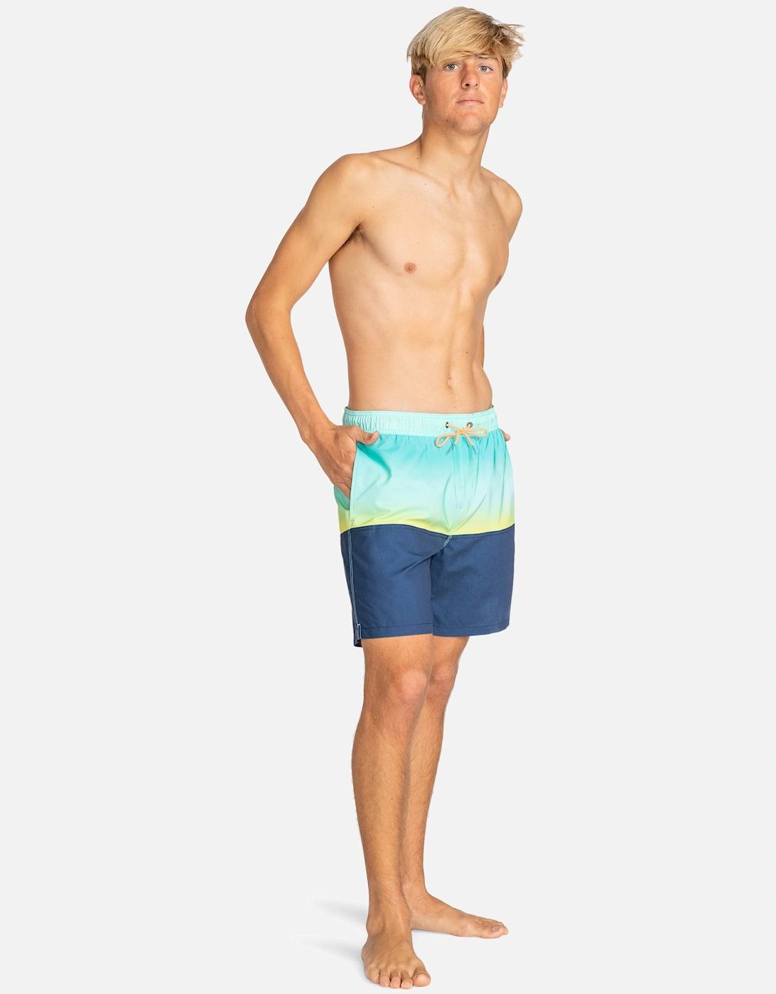 Mens Fifty 50 Layback 17.5" Swim Shorts, 2 of 1