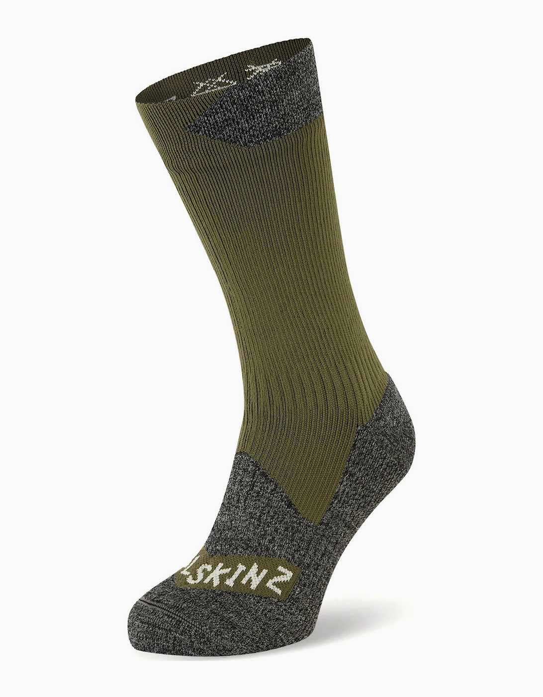 Sealskinz Men's Tan Waterproof All Weather Mid Length Sock  8/5/5.5/6/7/6.5/7.5/4/2.5/4.5/3.5/3 S
