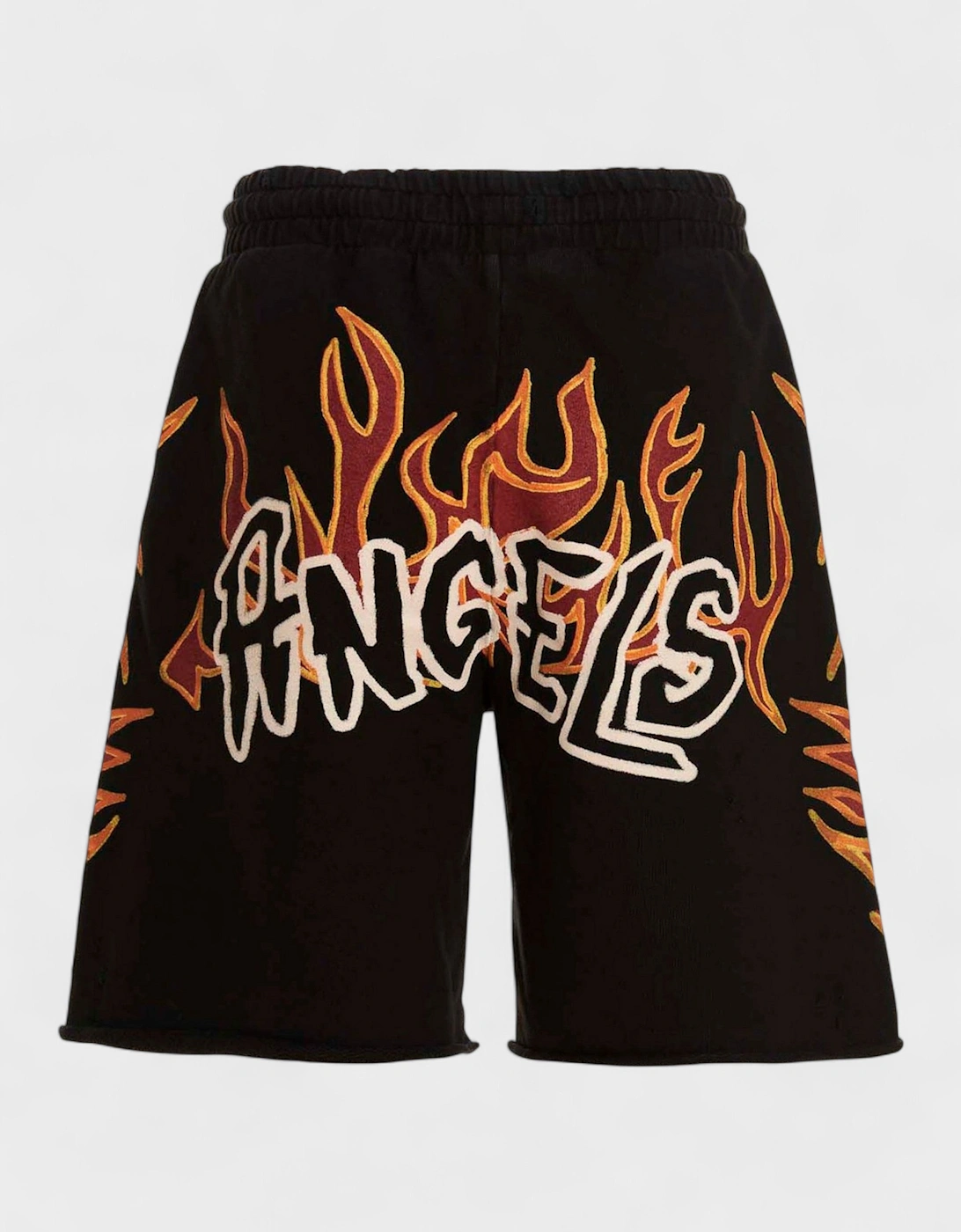 Graffiti Flames Sweatshorts Black