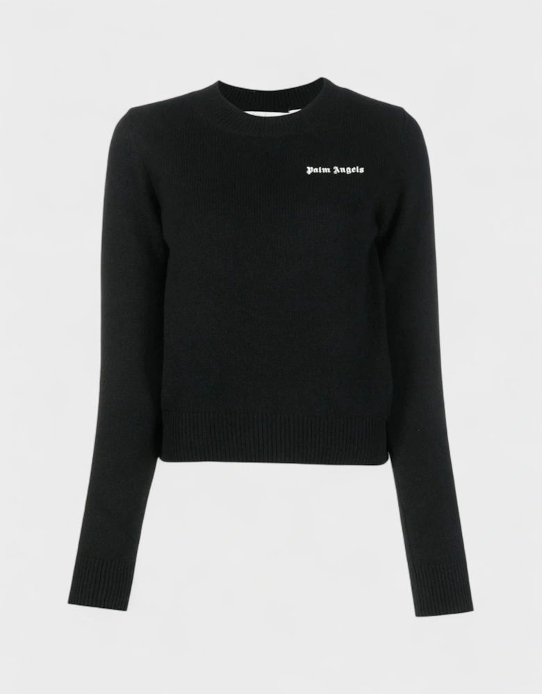 Classic Logo Black Sweater