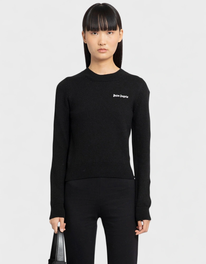 Classic Logo Black Sweater