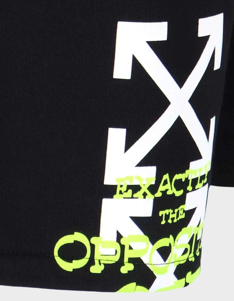 Opposite Arrow Skate Sweatshorts Black
