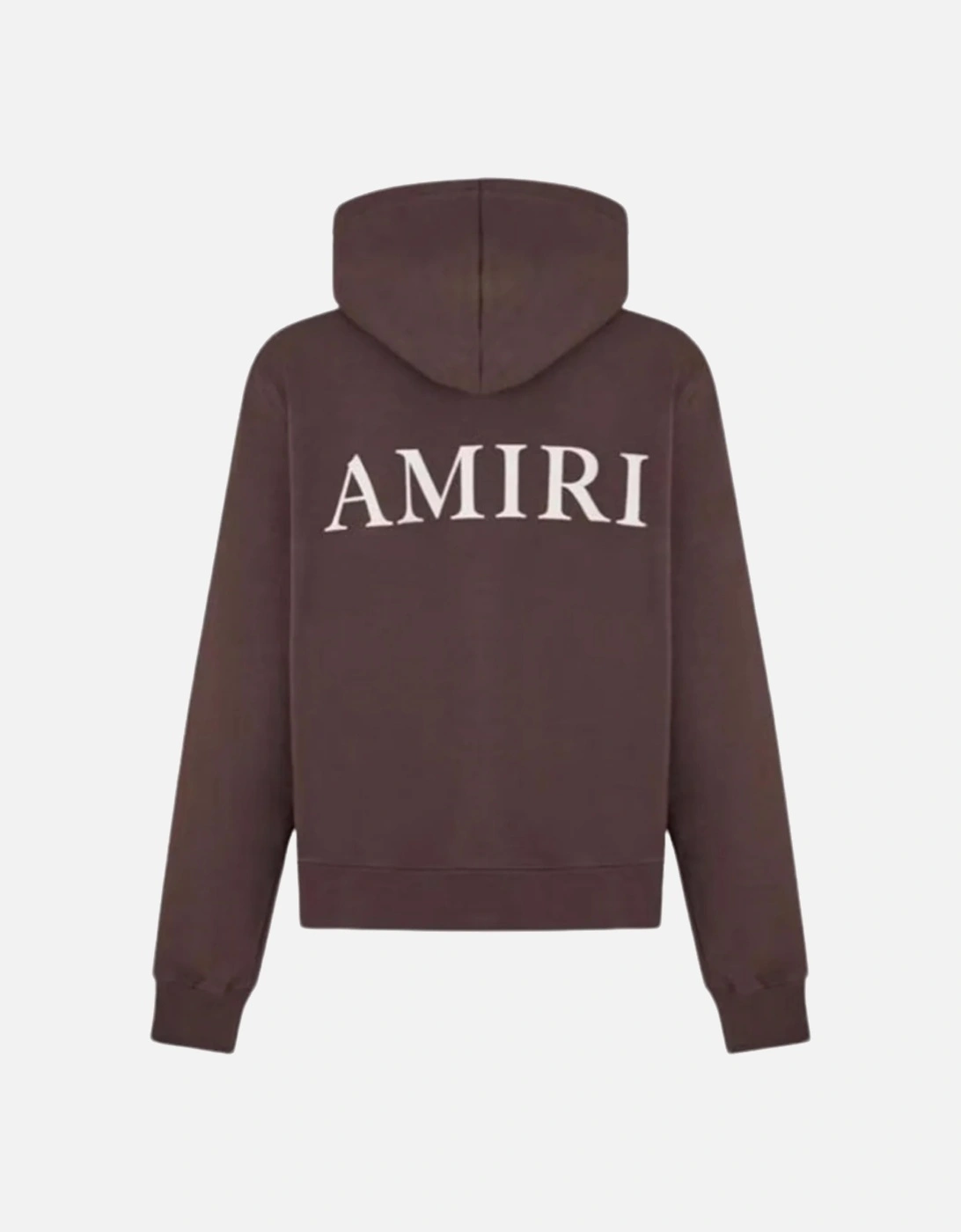 PUFF LOGO HOODIE BROWN