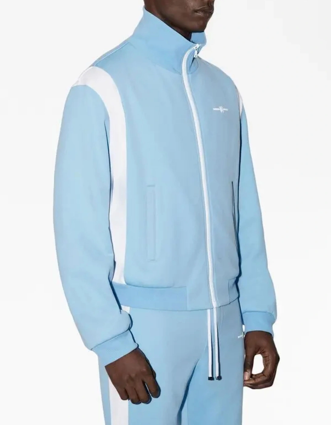 ALWAYS ON POINT TRACK JACKET LIGHT BLUE