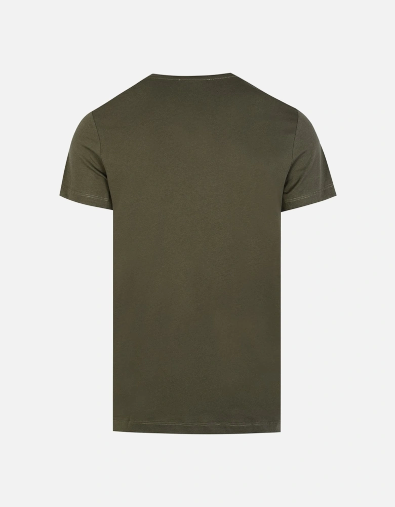 Embossed Logo T-Shirt - Khaki