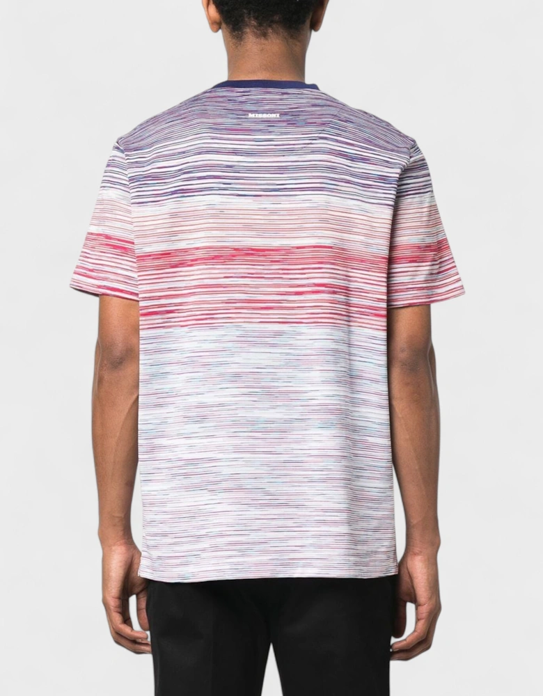 All-Over Print T Shirt Red Multi
