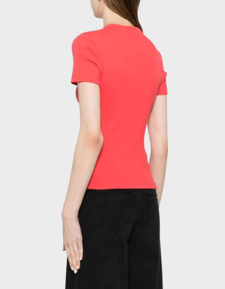 Off Stamp T-Shirt Red