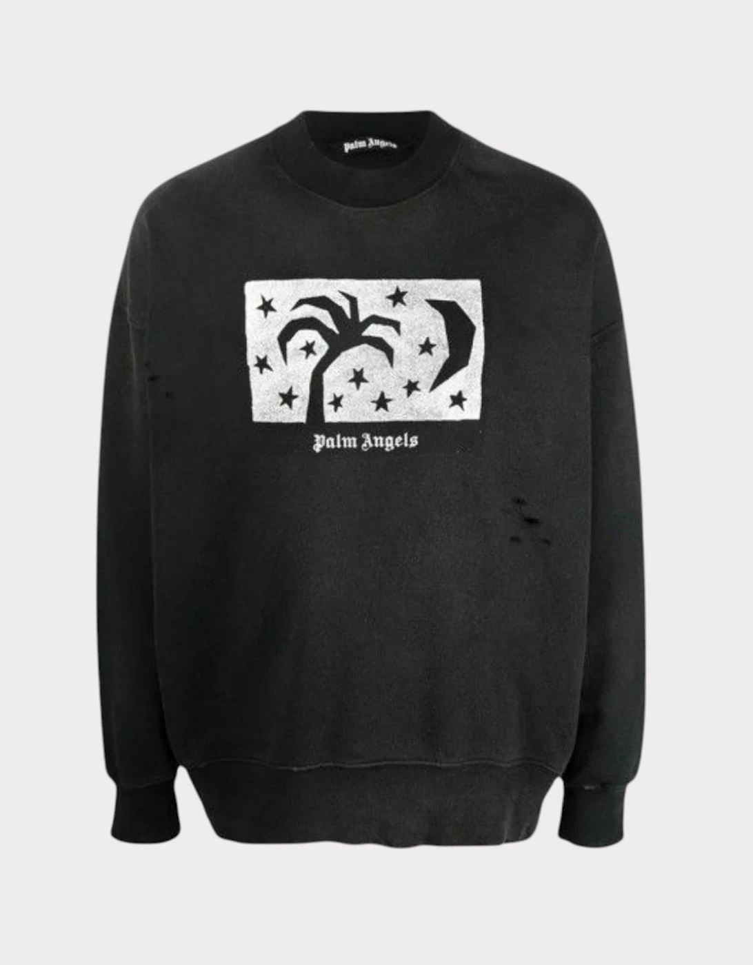 Glitered Nightsky Logo Crewneck Black, 3 of 2