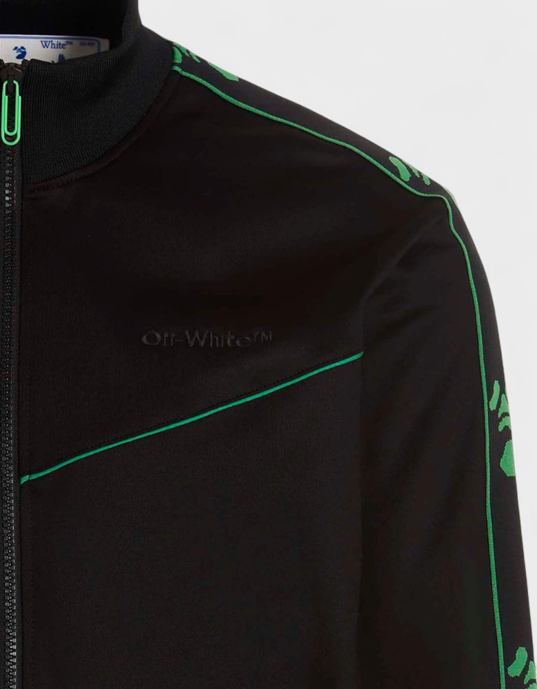 Ow Face Band Slim Tracktop Black