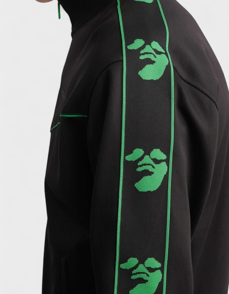 Ow Face Band Slim Tracktop Black