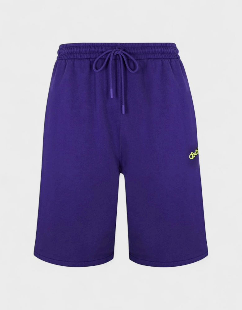 Opposite Arrow Skate Sweatshorts Purple