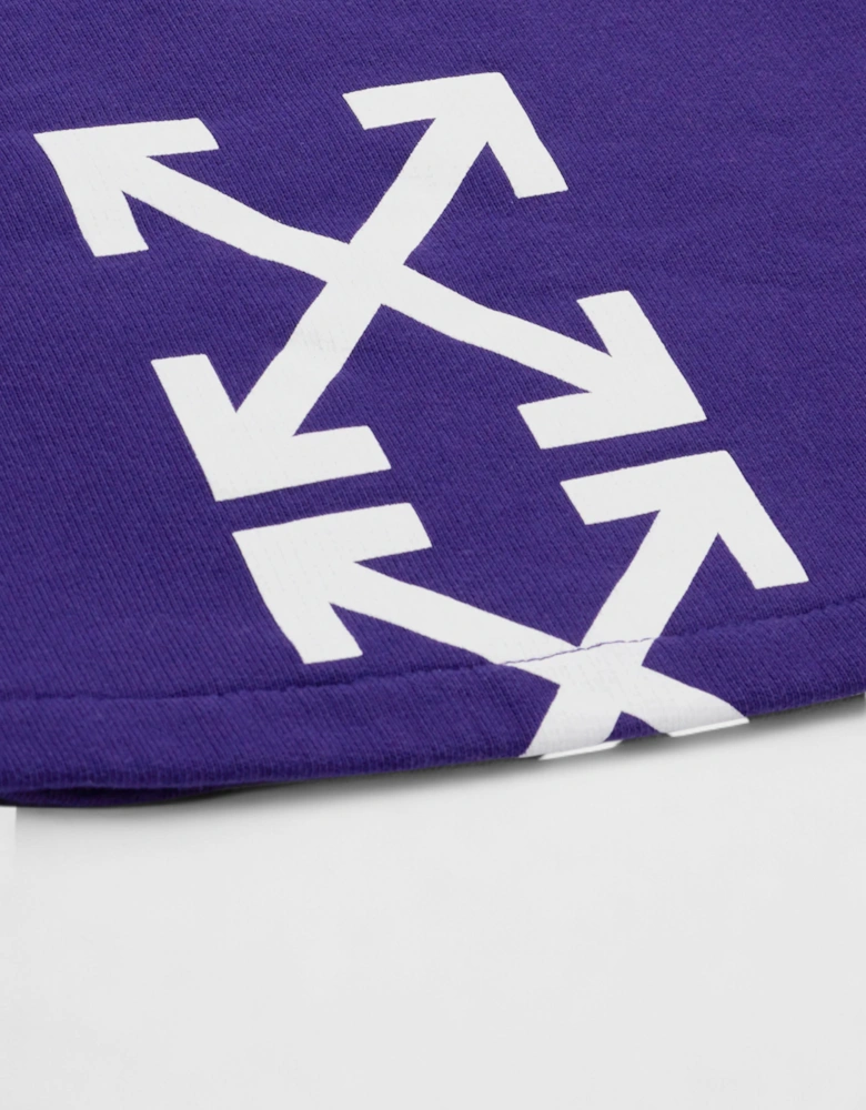 Opposite Arrow Skate Sweatshorts Purple