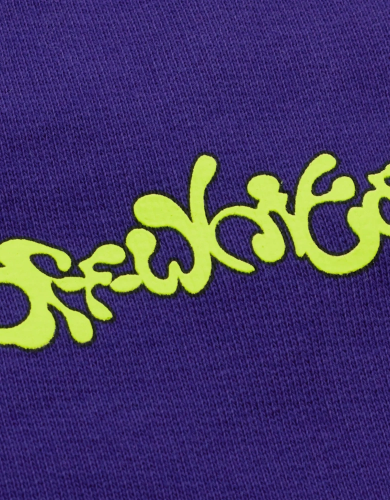 Opposite Arrow Skate Sweatshorts Purple