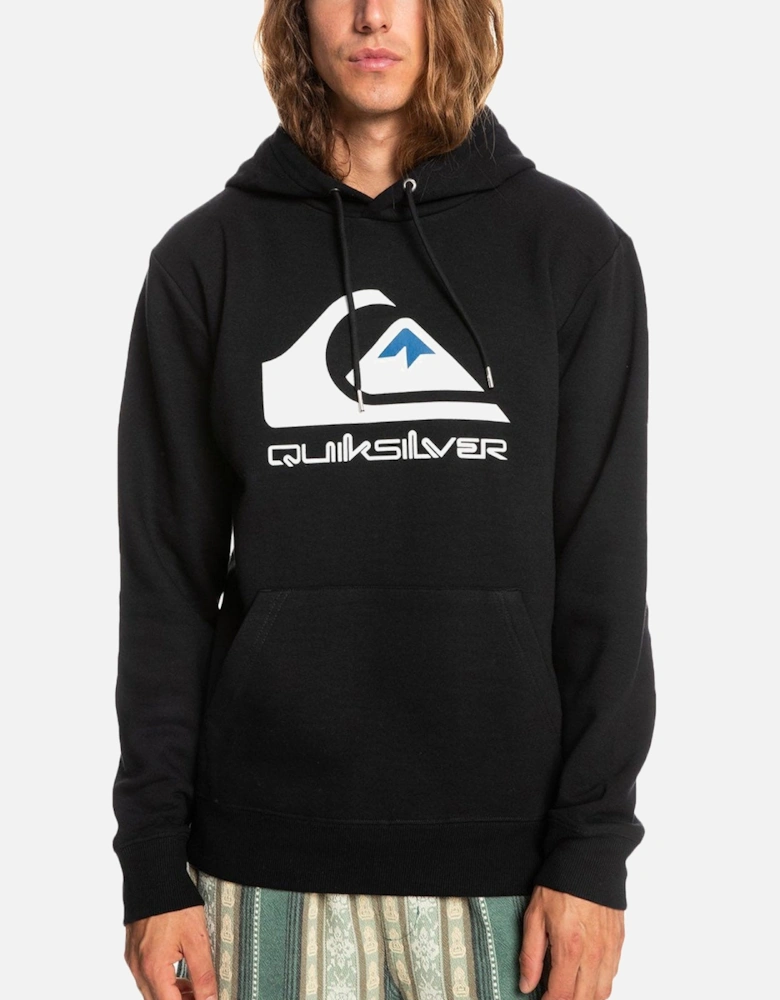 Mens Big Logo Hoodie - Black