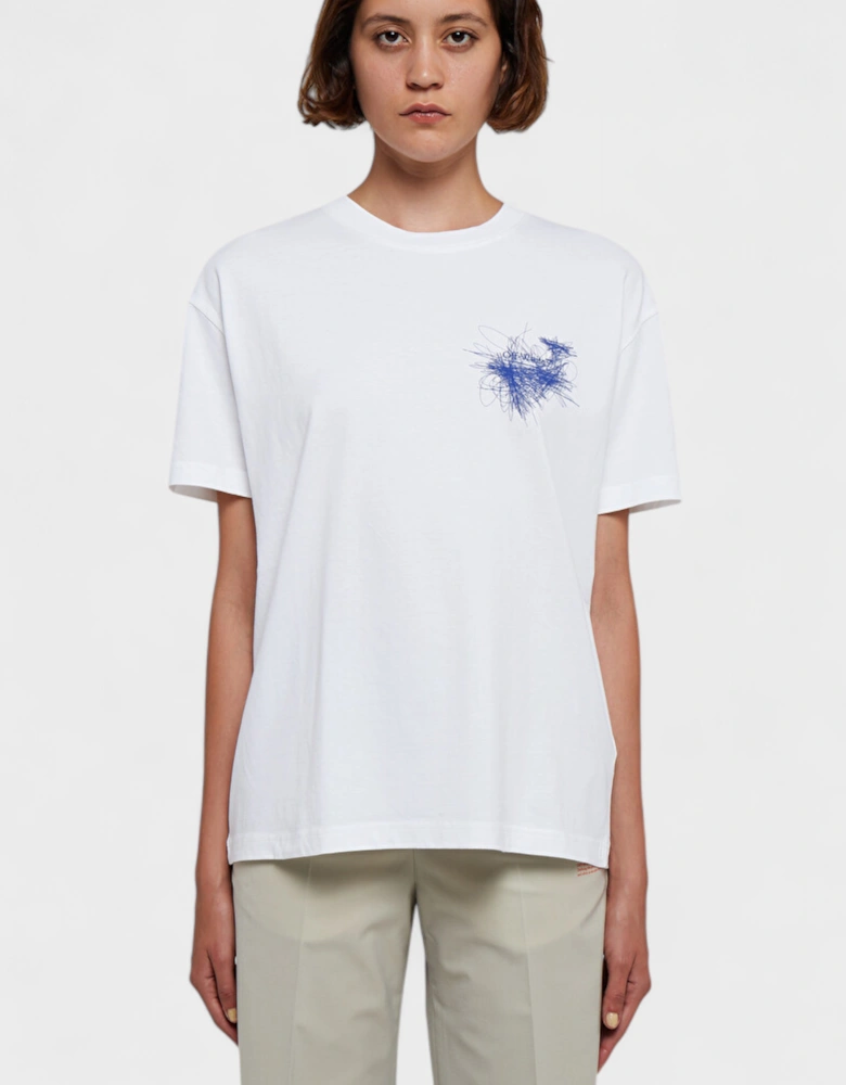 Pen Arrows Regular Tee White