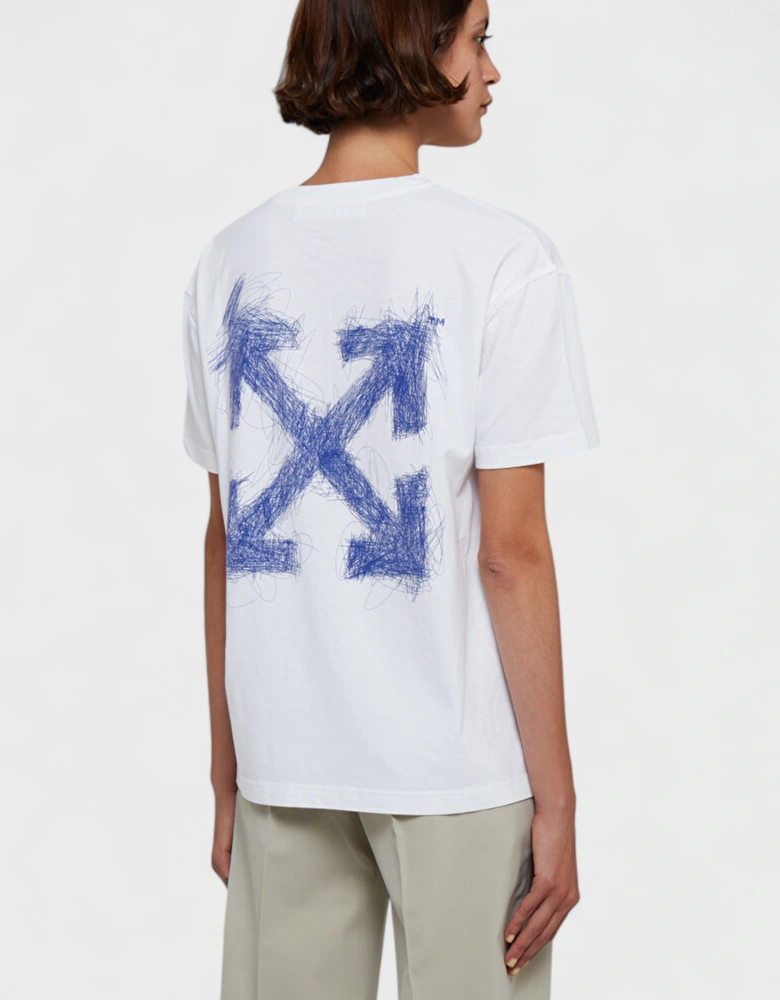 Pen Arrows Regular Tee White